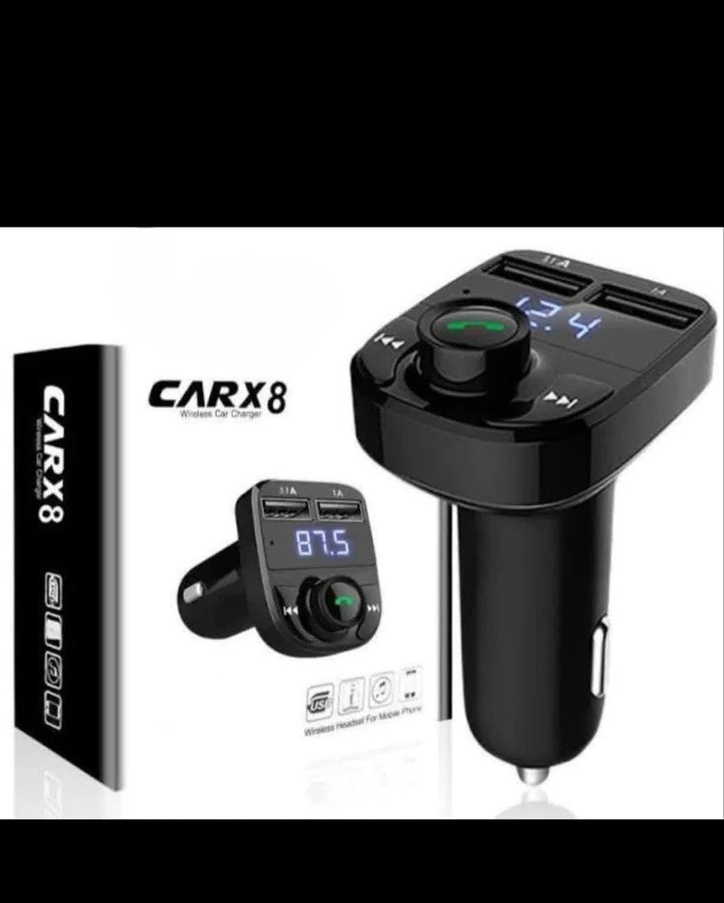 Car Charger X8 With Bluetooth
