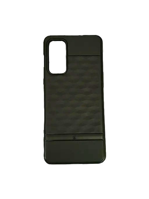 VAKIBO Parallax Design Black Coloured Made with Soft Rubber TPU Back Cover Case Camera Protection Ring Suitable for OnePlus 8T