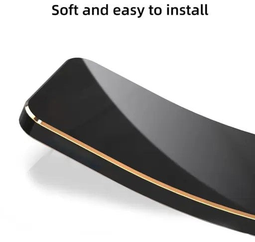 VAKIBO Golden Chrome Border Black Coloured Soft TPU Back Cover Case With Camera Protection Suitable for Realme 10 Pro Plus