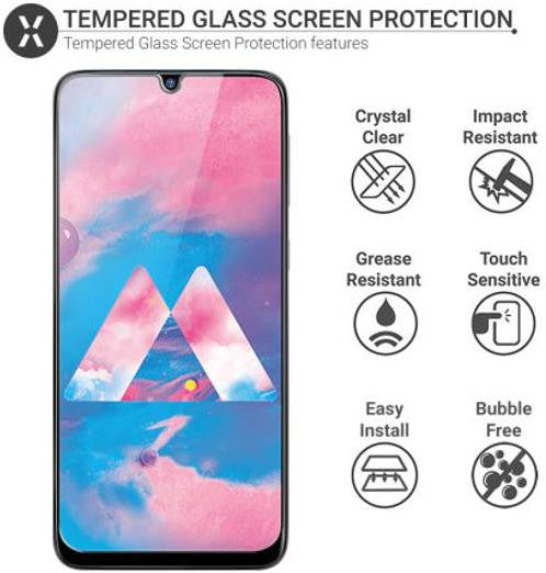 Super Premium Quality Tempered Glass Screen Guard Protector Suitable For Samsung Galaxy A20S
