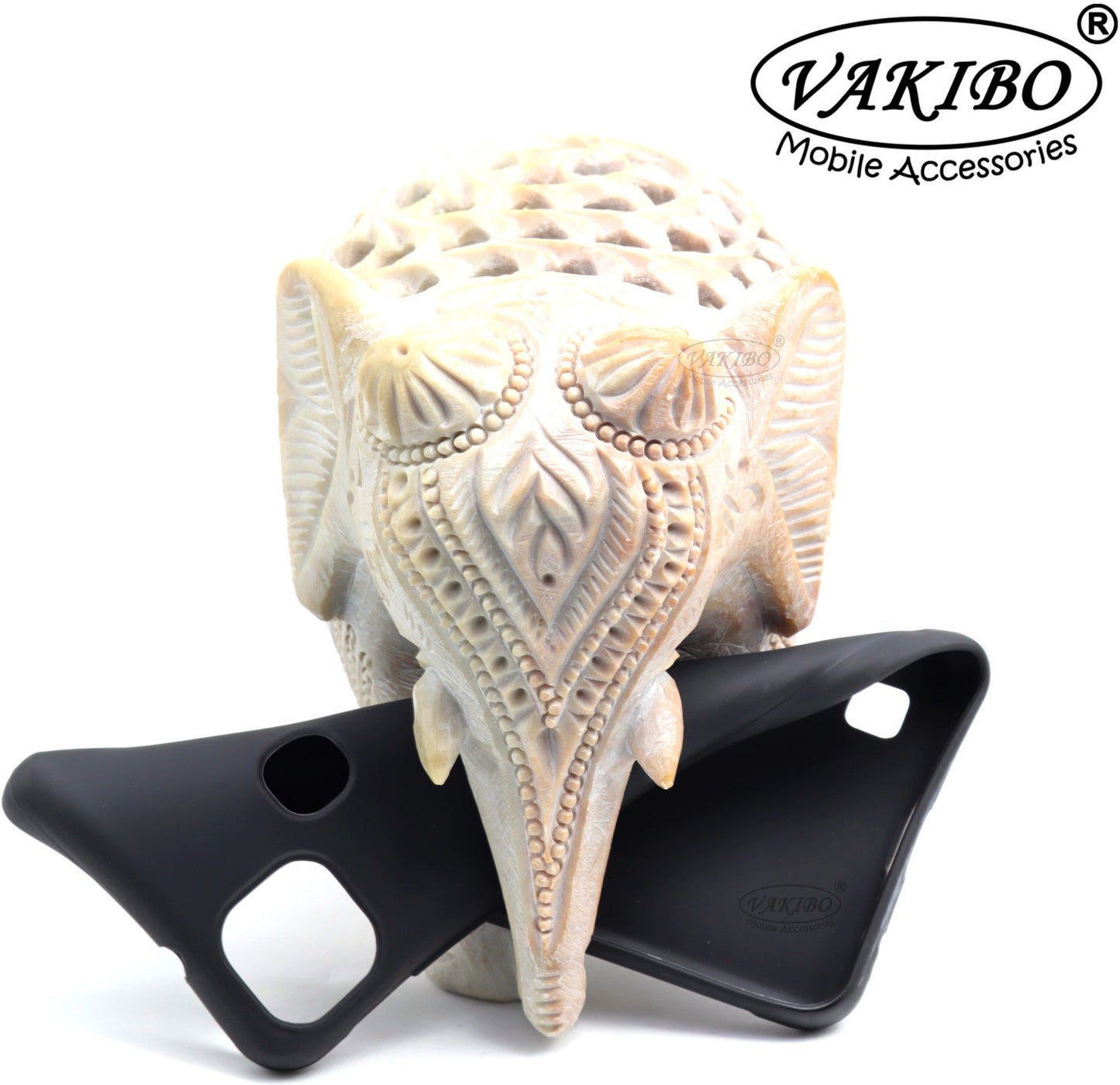 VAKIBO Matte Frosted Black Coloured Soft TPU Back Cover Case Suitable for Infinix Smart HD 2021