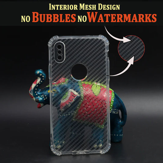 VAKIBO Transparent Back Cover Case Suitable for iPhone XS