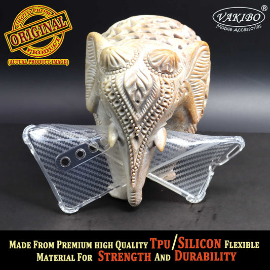 VAKIBO Transparent Back Cover Case Suitable for OnePlus 8