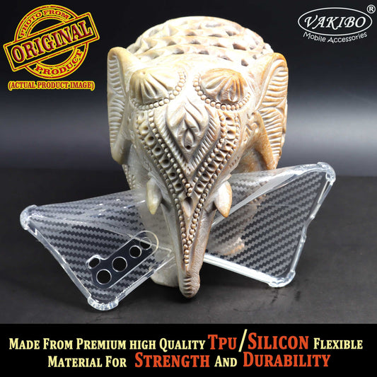 VAKIBO Transparent Back Cover Case Suitable for OnePlus Nord