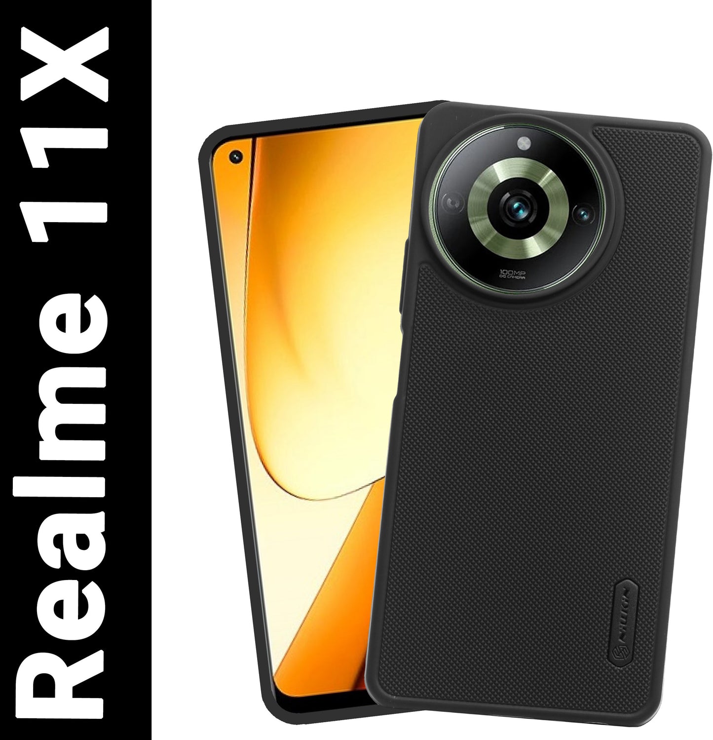 VAKIBO Dotted Black Coloured Made with Silicon Rubber TPU Back Cover Case Suitable for Realme Narzo 60x 5G