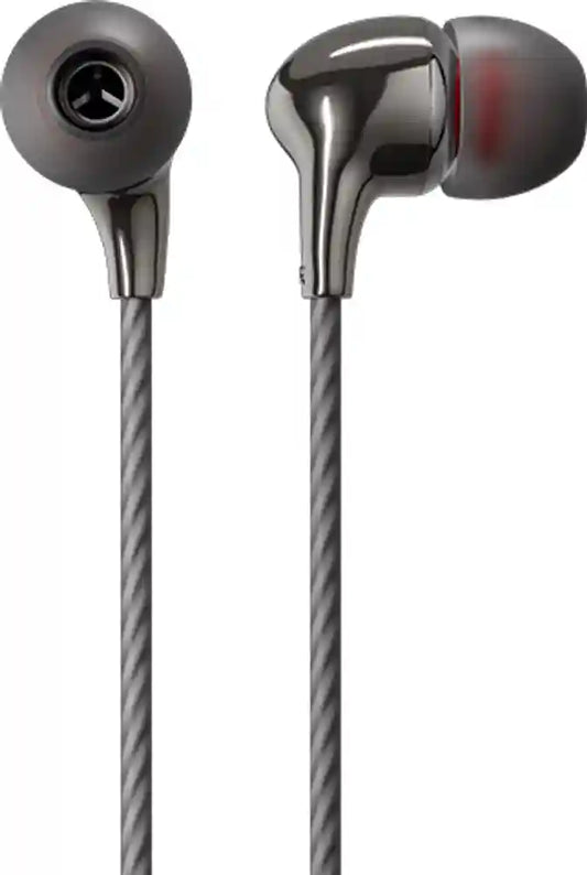JP GOLD Wired in-Ear Earphones with Built-in Mic, Clear Sound, Noise-Canceling Earbuds, Tangle-Free Cable, Ideal for Smartphones, Tablets and Laptops