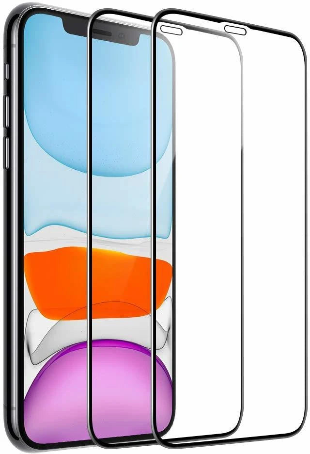 Super Premium Quality Tempered Glass Screen Guard Protector With Black Border Suitable For iPhone Xs