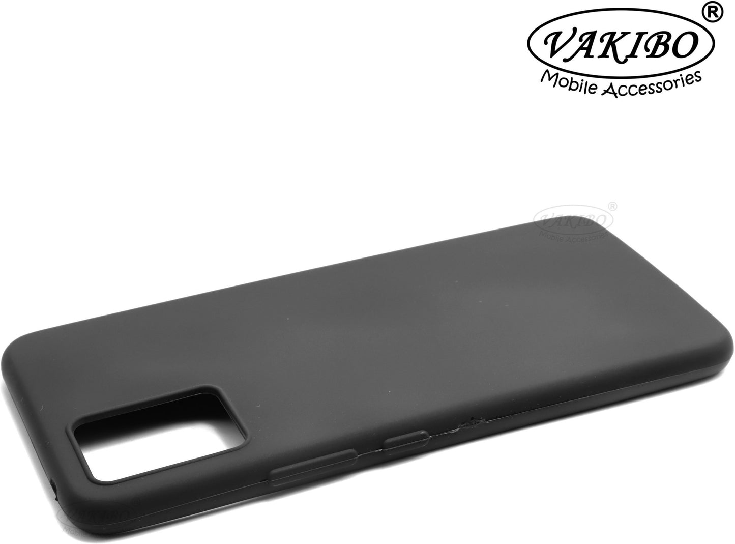 VAKIBO Matte Frosted Black Coloured Soft TPU Back Cover Case Suitable for Vivo V20