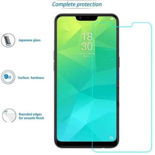 Super Premium Quality Tempered Glass Screen Guard Protector Suitable For OPPO F7