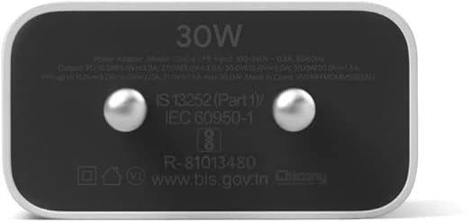 Google 30W USB-C-Fast Charging Pixel Phone Charger-Compatible with USB-C devices, White