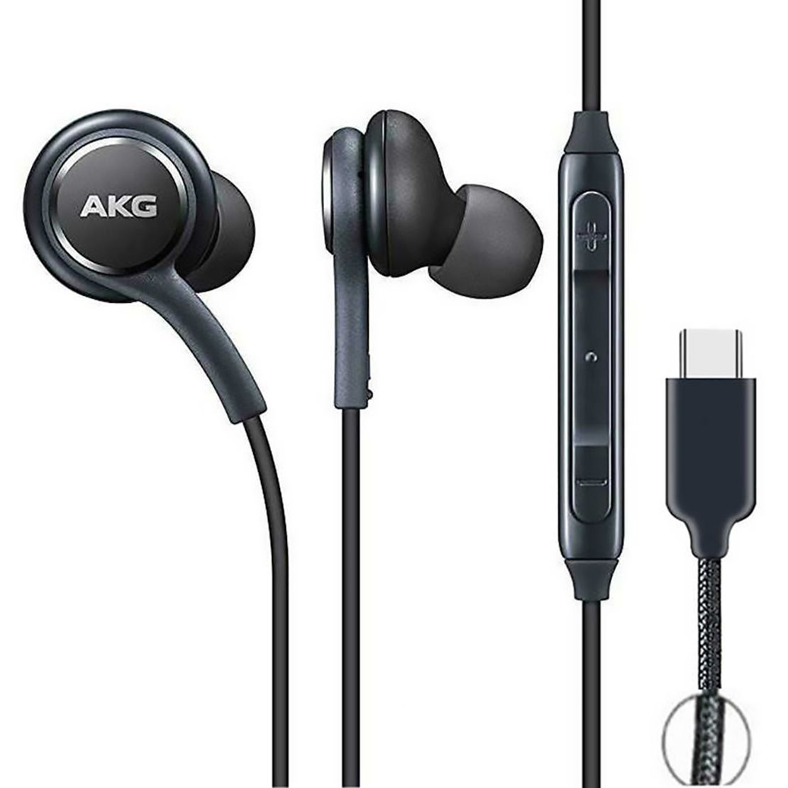 USB Type-C Wired Ear Earphones with Microphone for Music, Phone Calls, Work - Noise I Deep Bass