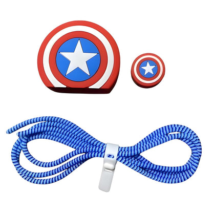 Charger Case Cover with Full Cable Protector 3D Cute Pattern Compatible for iPhone Charger  Only| Silicone Case Cover for 18-20W