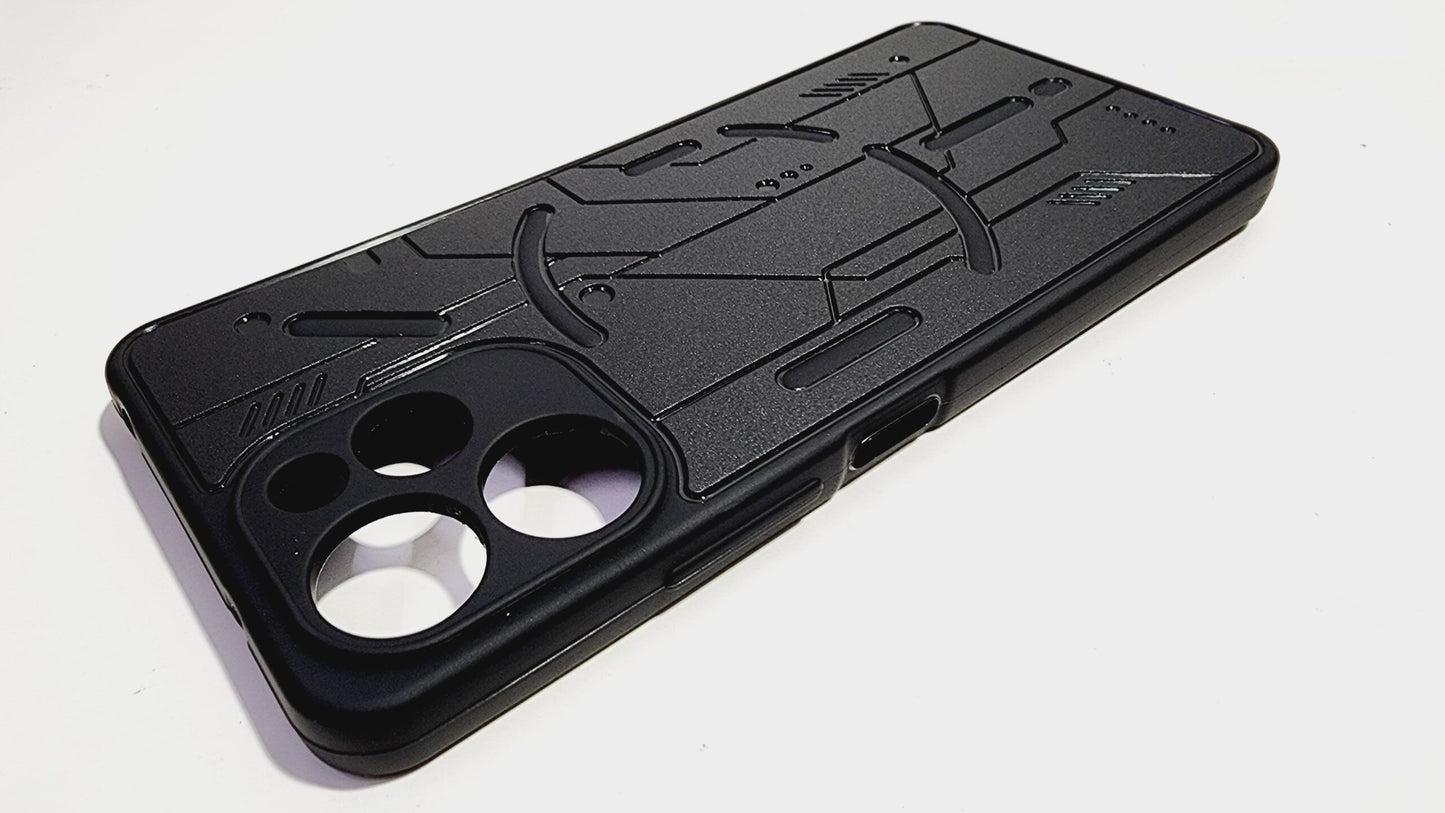 VAKIBO Black Coloured Back Cover Case Suitable for Mi Redmi 12 4g