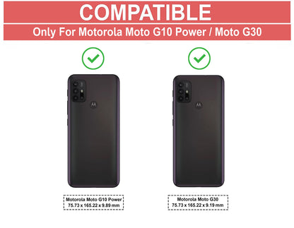 VAKIBO Super Premium Black Border Transparent Case With Corner Protection & Camera Protection Suitable for Moto G20