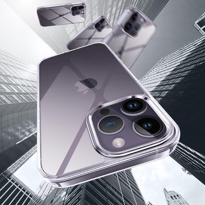 VAKIBO Premium Clear 1.5MM Thick Transparent Soft TPU Rubber Back Cover Case With Camera Protection Suitable for Iphone 14 Pro Max