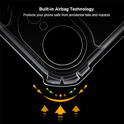 VAKIBO Best Selling Black and Transparent Coloured Made With Soft TPU and Acrylic Back Cover Case With 4 Corner and Camera Protection Suitable for iPhone 16E