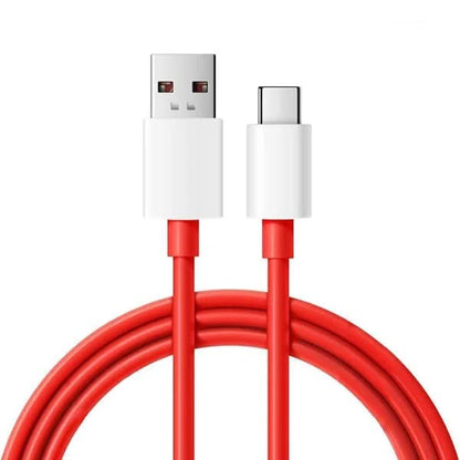 Dash Cable Premium USB To Type C  | Premium Dash Red Charging Cable Type C Cable Fast Charge
