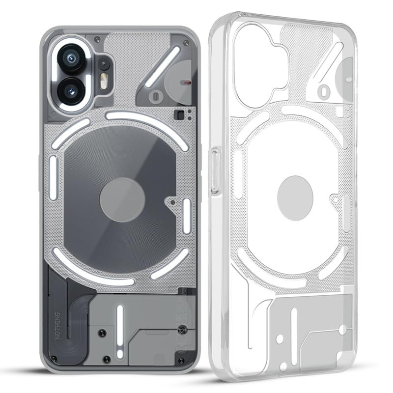 VAKIBO Transparent Premium Quality Back Cover Made With Soft TPU/ Silicon Rubber Suitable For Nothing Phone 2