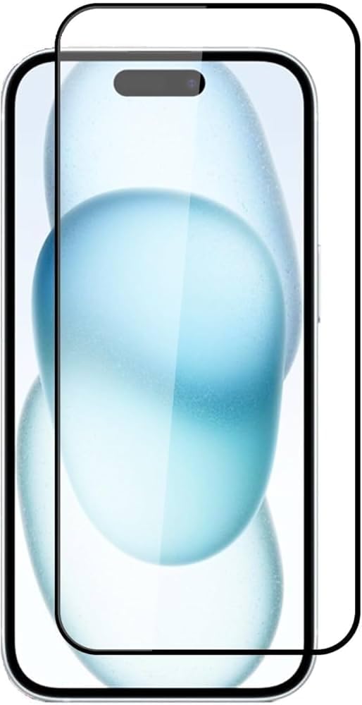 Super Premium Quality Tempered Glass Screen Guard Protector With Black Border Suitable For Apple iPhone 17 Pro