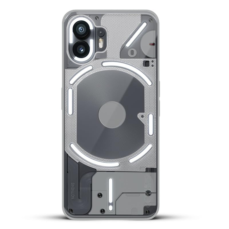 VAKIBO Transparent Premium Quality Back Cover Made With Soft TPU/ Silicon Rubber Suitable For Nothing Phone 2