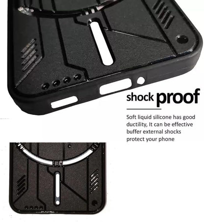 VAKIBO Black Coloured Back Cover Case Suitable for Oppo Reno 10 Pro Plus