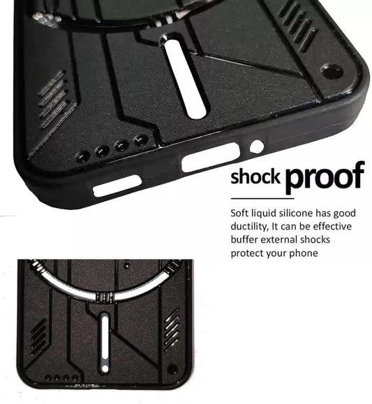 VAKIBO Black Coloured Back Cover Case Suitable for Oppo Reno 10 Pro Plus