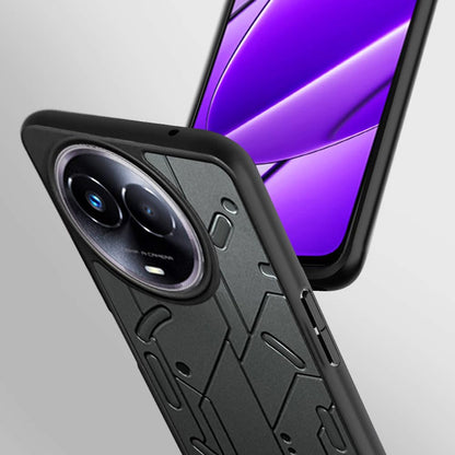 VAKIBO Black Coloured Back Cover Case Suitable for Realme 11