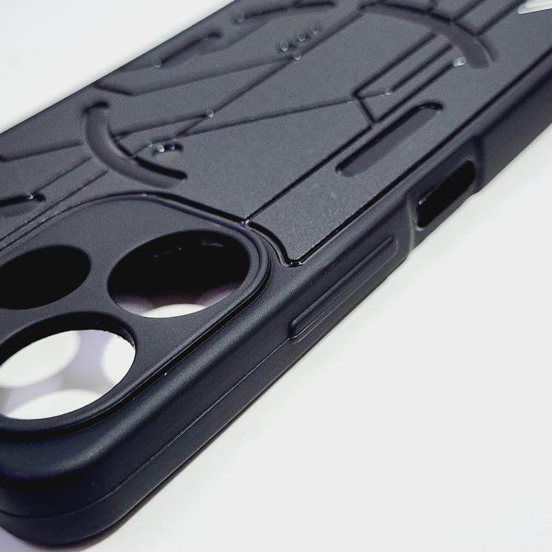 VAKIBO Black Coloured Back Cover Case Suitable for Oppo Reno 10 Pro Plus