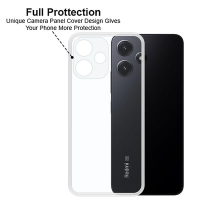 VAKIBO Premium Clear 1.5MM Thick Transparent Soft TPU Rubber Back Cover Case With Camera Protection Suitable for Mi Poco M6 Pro 5G