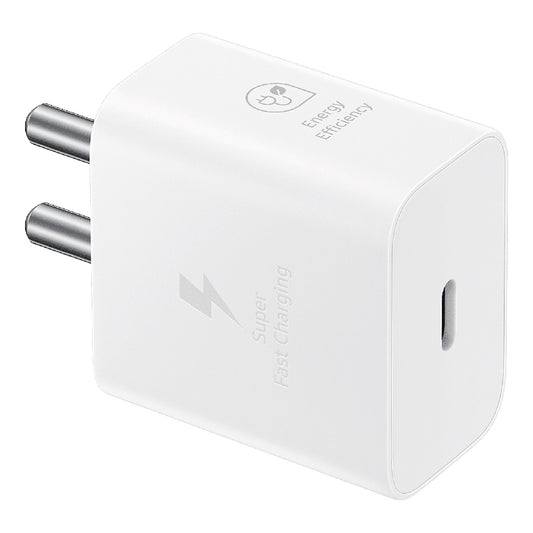 25W PD Charger Supported For All Samsung Models with C Type Charging ( Super Fast Charging)