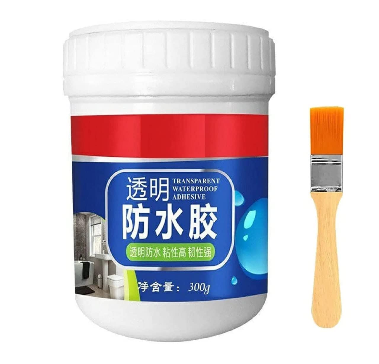 Waterproof Glue, Waterproof Insulating Sealant, Transparent Repairing Leak Waterproof Adhesive, Super Strong Bonding Sealant Invisible Agent Waterproofing Adhesive