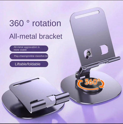 Metal Mobile Stand With 360 degree Rotation