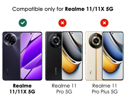 VAKIBO Black Coloured Back Cover Case Suitable for Realme Narzo 60X