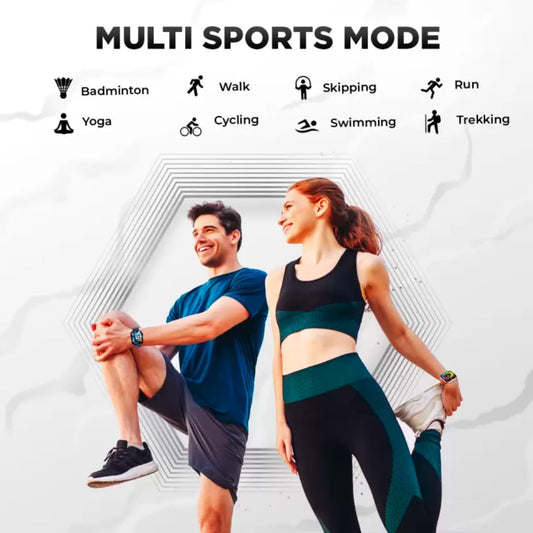 Men and Women Smart Watch | Display Complete Health Monitoring Smartwatch