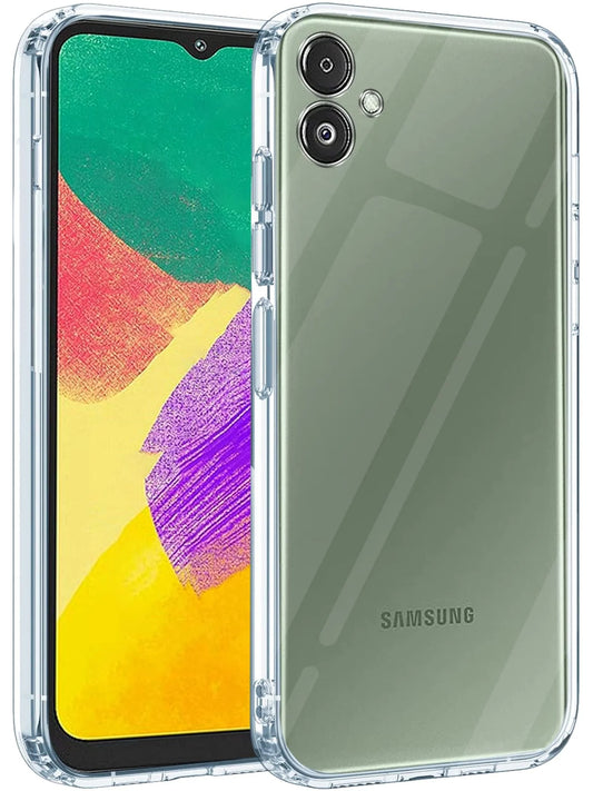 VAKIBO Premium Clear 1.5MM Thick Transparent Soft TPU Rubber Back Cover Case With Camera Protection Suitable for Samsung Galaxy F14