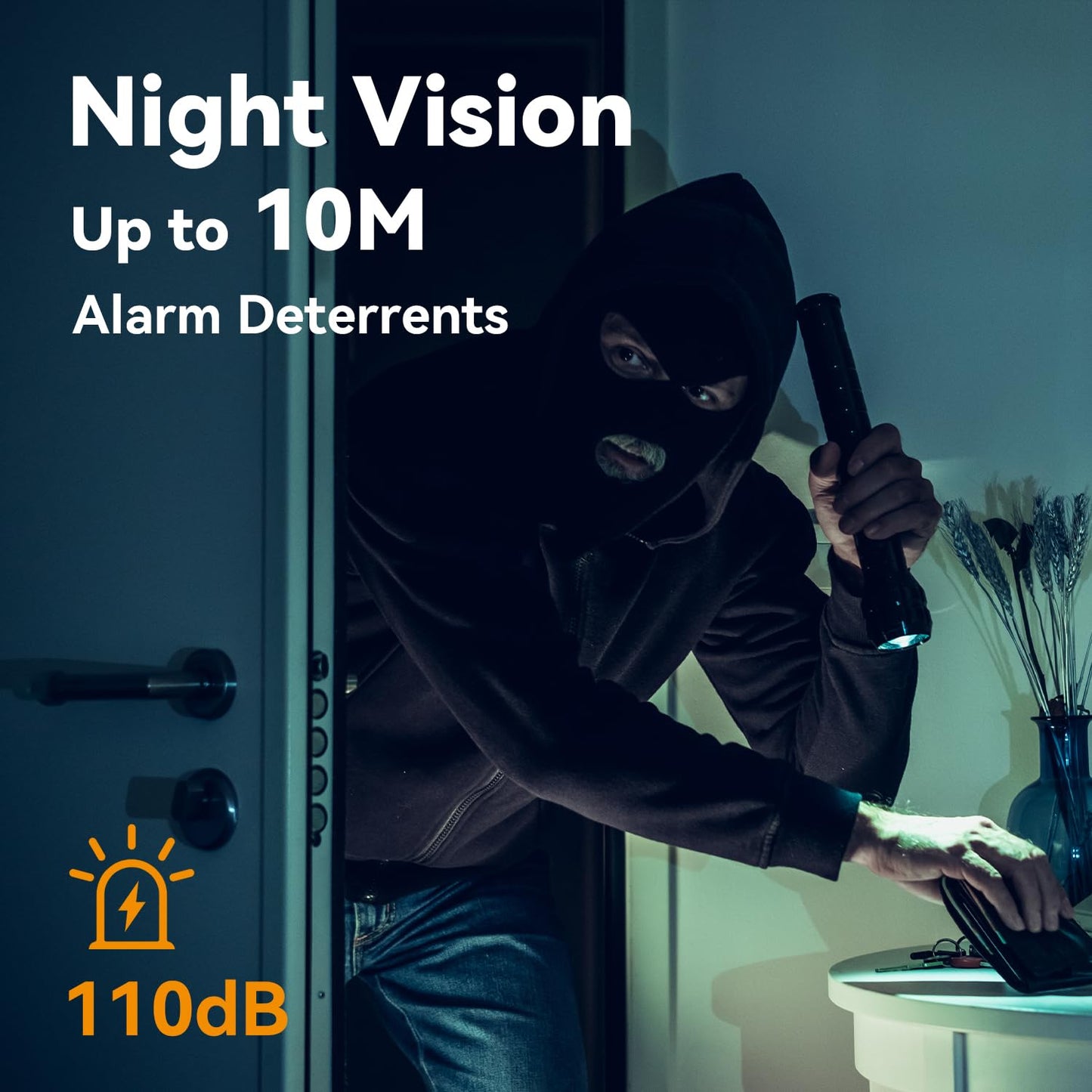 Imou 360° 1080P Full HD CCTV Security Camera, Human Detection, Motion Tracking, 2-Way Audio, Night Vision, Dome Camera with WiFi & Ethernet Connection