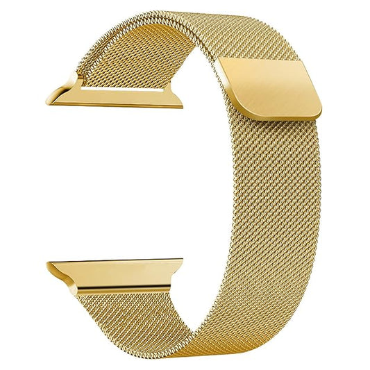 Magnetic Metal Belt for Watch(Golden 42-44-45-49mm)