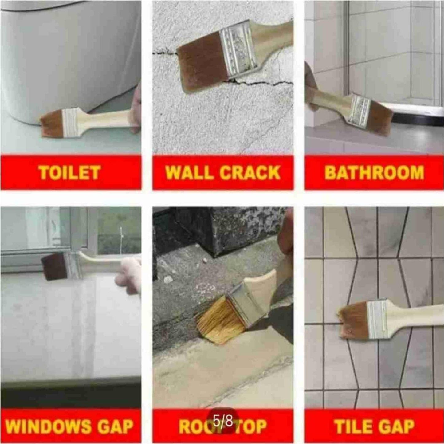 Waterproof Glue, Waterproof Insulating Sealant, Transparent Repairing Leak Waterproof Adhesive, Super Strong Bonding Sealant Invisible Agent Waterproofing Adhesive