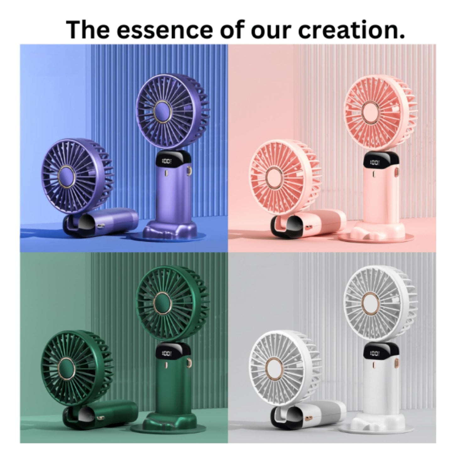 LED Digital Display Fan
