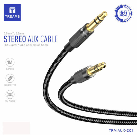 AUX 3.5MM Cable 1M Treams 201