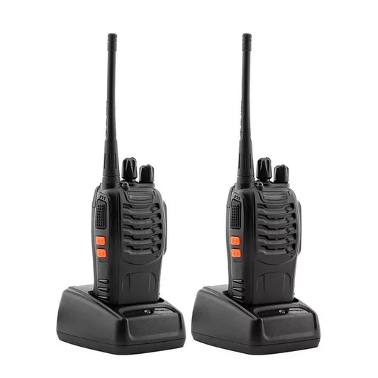 BAOFENG Smart Walkie Talkie 5Km Long Range Two-Way Portable CB Radio BF-888S Portable Two-Way Radio with 16 Channel Walkie Talkie
