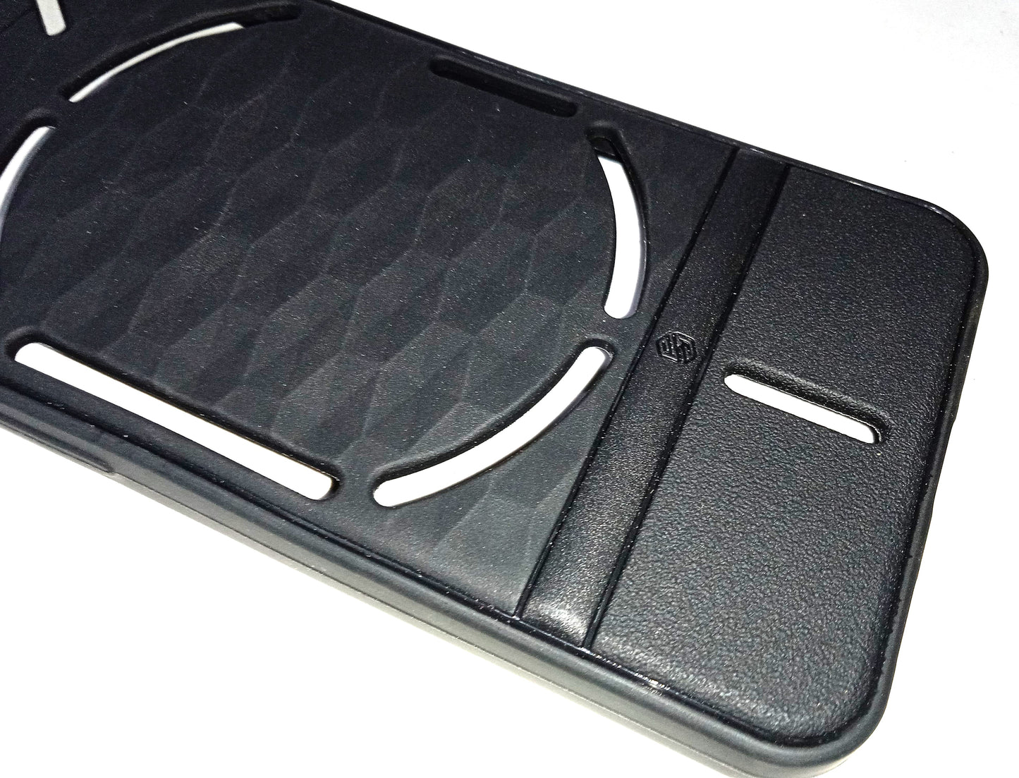 VAKIBO Parallax Design Black Coloured Made with Soft Rubber TPU Back Cover Case Camera Protection Ring Suitable for Nothing Phone 1