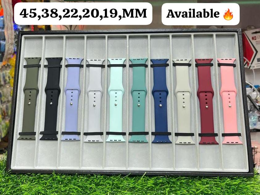 Watch Belt With Steel Button(mix colour)