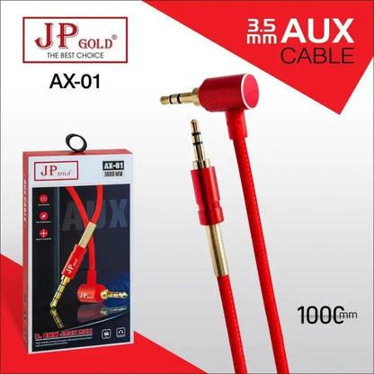 AUX Cable 1M JPGOLD 01