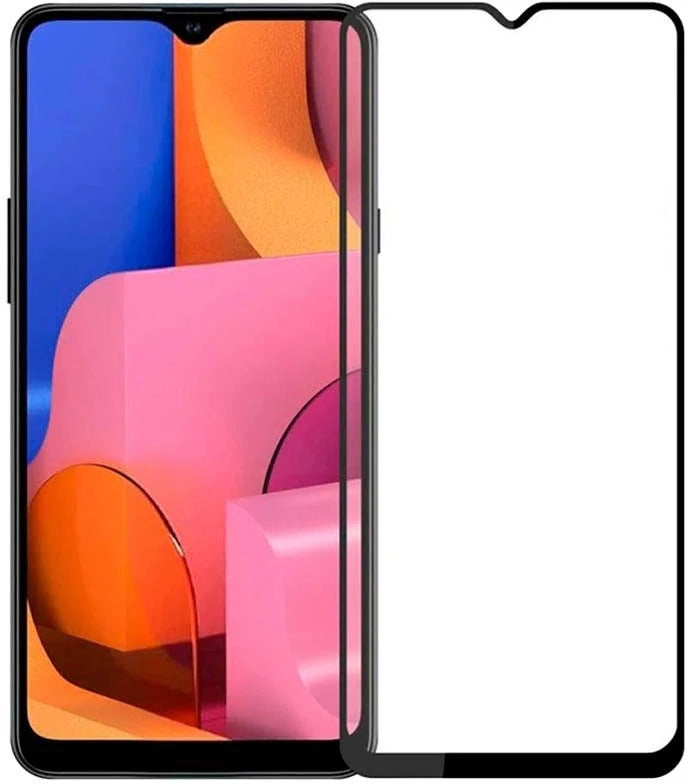 Super Premium Quality Tempered Glass Screen Guard Protector With Black Border Suitable For Oppo F11