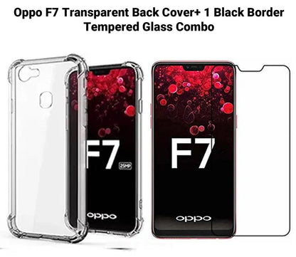 VAKIBO Super Premium Soft TPU Transparent Case With Dustplug,Side Grip,Corner Protection,lanyard Cuts,Camera Protection Suitable for Oppo F7