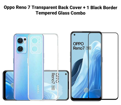 VAKIBO Super Premium Soft TPU Transparent Case With Dustplug,Side Grip,Corner Protection,lanyard Cuts,Camera Protection Suitable for Oppo Reno 7