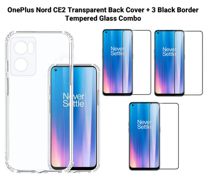 VAKIBO Super Premium Soft TPU Transparent Case With Dustplug,Side Grip,Corner Protection,lanyard Cuts,Camera Protection Suitable for OnePlus Nord CE2
