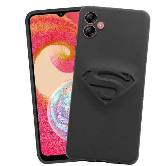 VAKIBO Black Coloured Back Cover Case Suitable for Samsung Galaxy A04