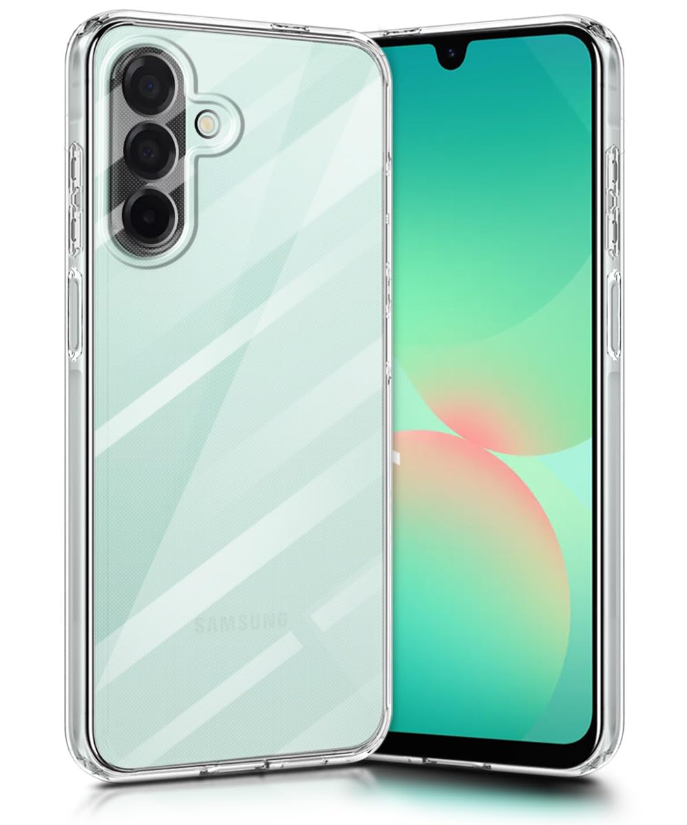 VAKIBO Transparent Back Cover Case Suitable for Samsung Galaxy A26